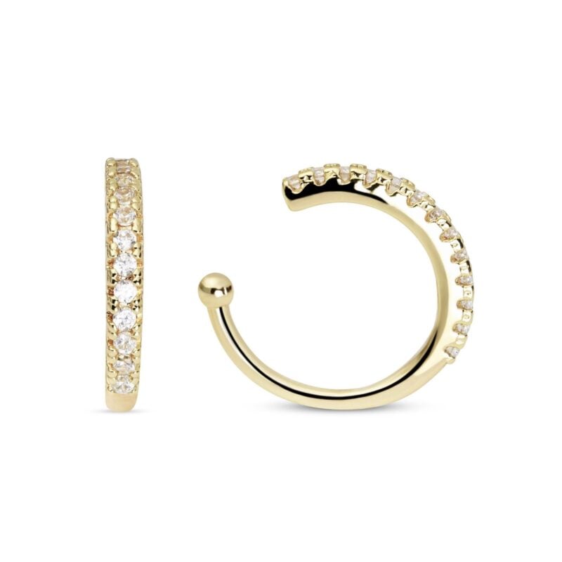 Simple CZ Ear Cuffs