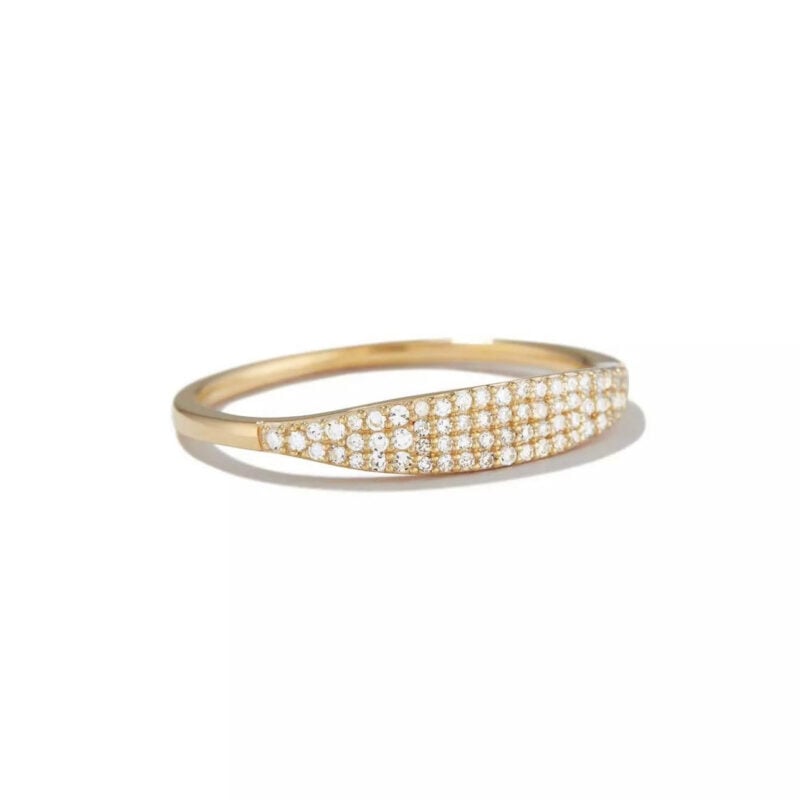 Dainty Pave Ring